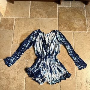 Tiara Hawaii Tie-dye Playsuit